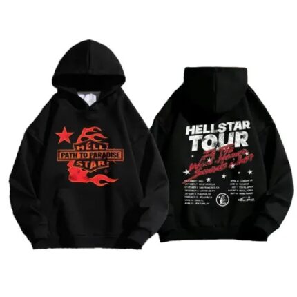 Black-Hellstar Tour Hoodie 1
