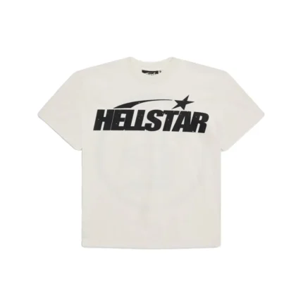 White-Hellstar Classic T-shirt-2