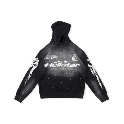 New Hellstar Hoodie With Hell Star Logo 1