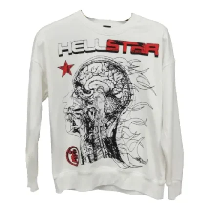 White-Hellstar-Brain-Logo-Shirt-hellstarclothing